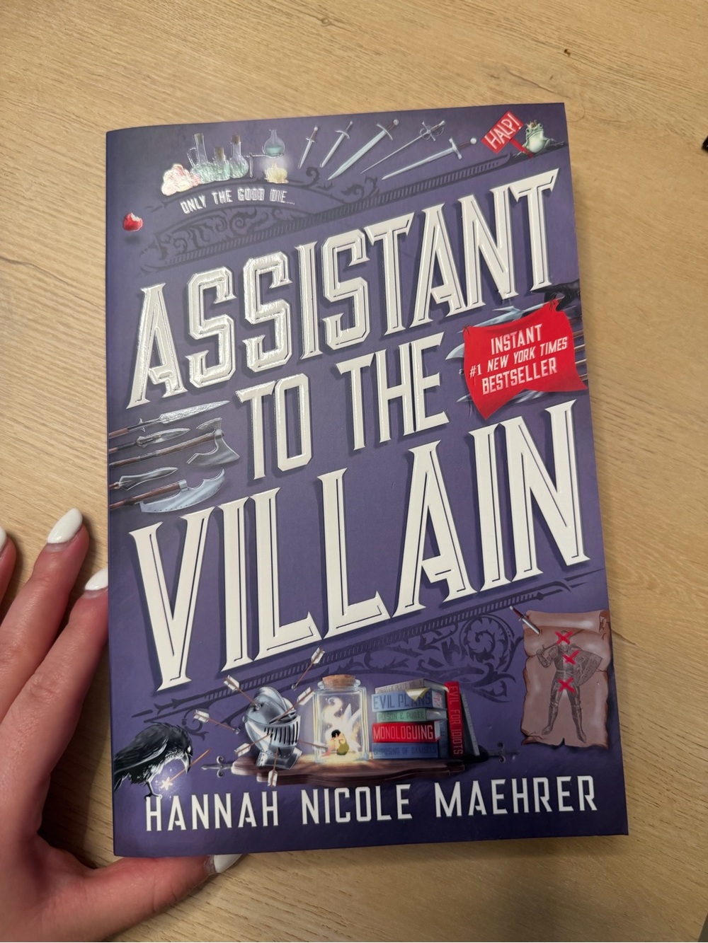 Assistant to the Villain — Purple Paperback by